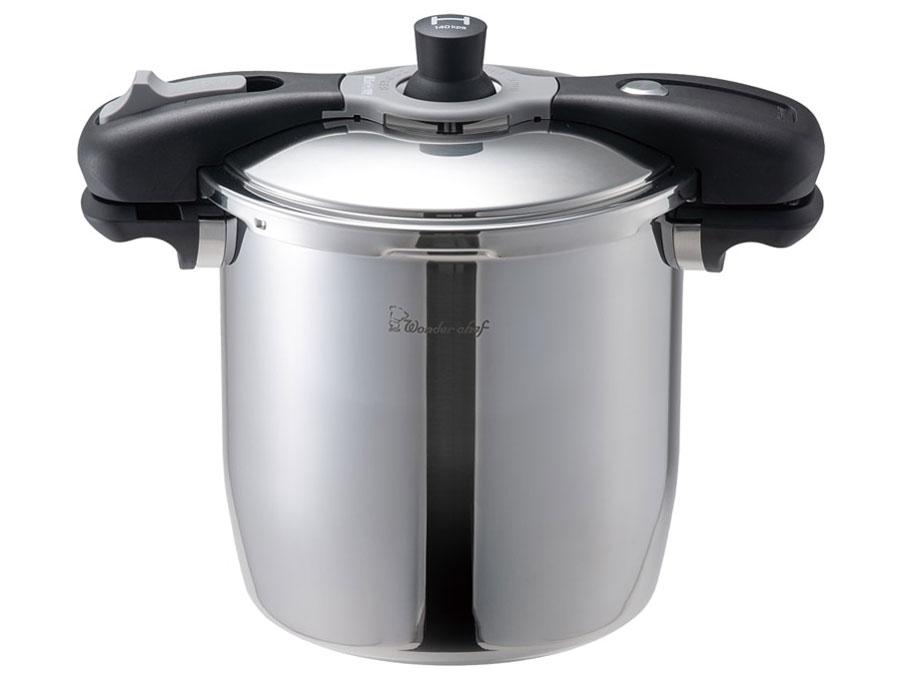 其它 - ワンダーシェフ 魔法のクイック両手圧力鍋8L NQDA80【AAT9501】