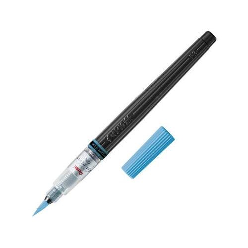 ぺんてる アートブラッシュ本体蛍光ブルー【XGFLP-306】