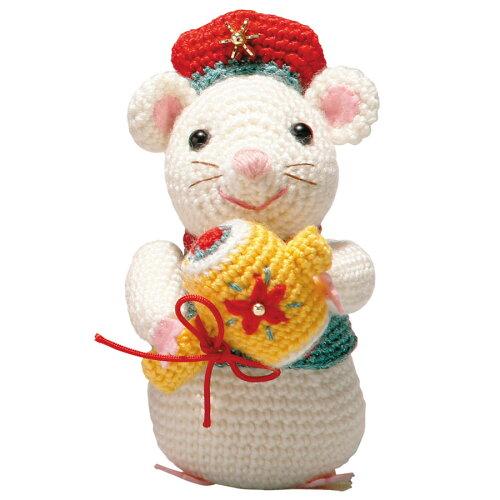 其它 - オリムパス製絲(Olympus Thread) オリムパス 干支キット 大黒天の白ねずみ MK-86 (1387432)