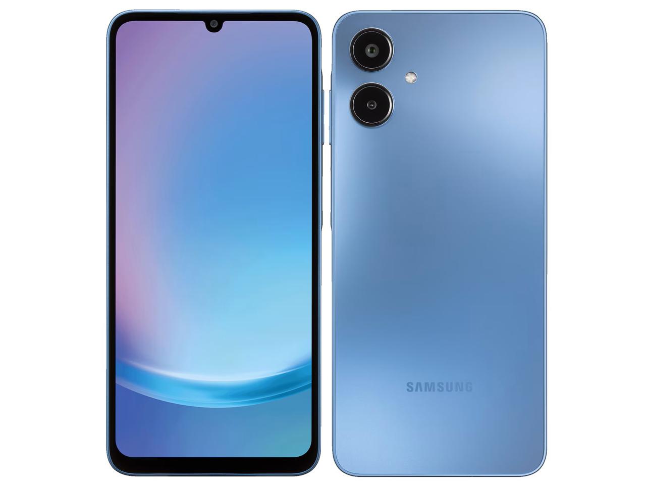 SAMSUNG サムスン Galaxy A25 5G ブルー (CPU:MediaTek Dimensity 6100+/メモリ4GB/ストレージ64GB/6.7型)(SM-A253QZBASJP)