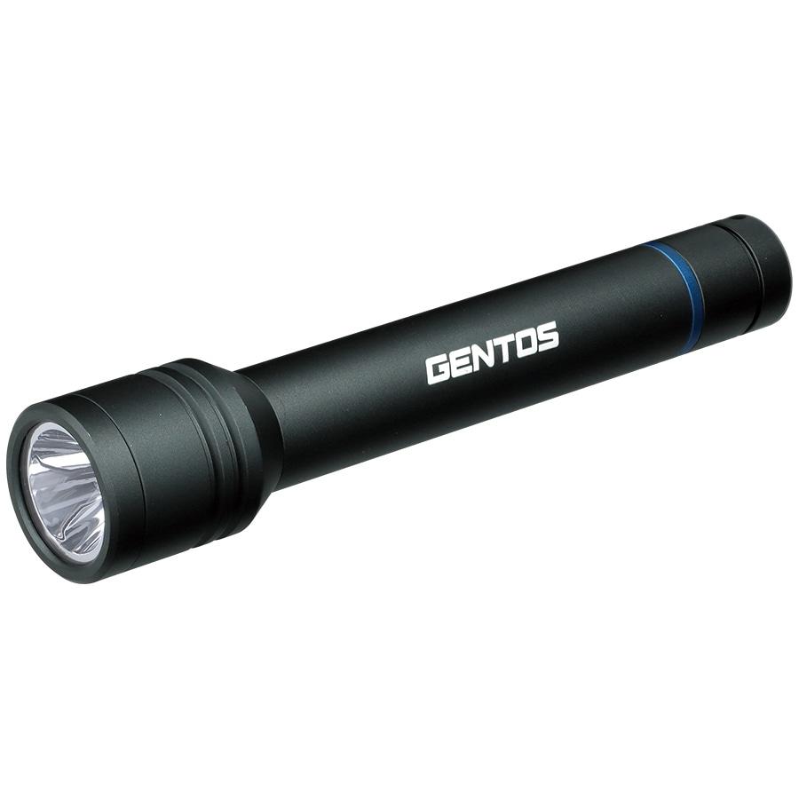 &nbsp;メーカー&nbsp;GENTOS(ジェントス)&nbsp;商品カテゴリ&nbsp;アウトドア＞ライト・ランタン&nbsp;発送目安&nbsp;1日〜2日以内に発送予定（土日祝除）&nbsp;お支払方法&nbsp;銀行振込・クレジットカード&nbsp;送料&nbsp;送料無料&nbsp;特記事項&nbsp;&nbsp;その他&nbsp;※※※※※※※※※※※※※※※※※ 仕様 ※※※※※※※※※※※※※※※※※光源 LED電源 乾電池電池本数 単3電池 2本明るさ 480 ルーメン連続点灯時間 3 時間照射距離 141 m防水・防塵 耐塵・耐水仕様・1m防水(IP66及びIP67準拠)ストラップキーホルダー付 ○