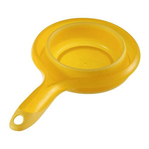伊勢藤 折りたためる ソフト手おけ 黄色 風呂おけ 4966149523045 イエロー 1.2L  ...