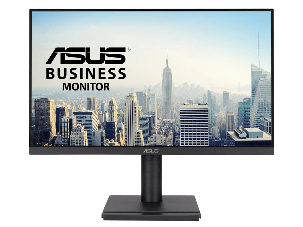 ASUS エイスース ワイド液晶ディスプレイ 27型/1920×1080/DisplayPort、HDMI、アナログRGB、USBハブ/ブラック/スピーカー内蔵/画面回転高さ調整/5年保証/ブルーライト軽減(VA279QGSY)
