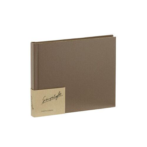 ナカバヤシ アSPTMBBR simplaft(シンプラフト) フォトアルバム プラコート台紙(クラフト) ミニサイズ(ブラウン) アSPTMBBR