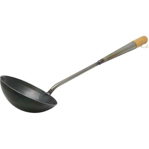 和平フレイズ 【日本製】味道 鉄製中華お玉 中 AD-022 (10018689)【入数:80】