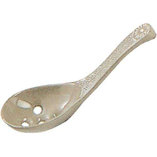 銀峯陶器 M3035 三島 穴明大レンゲ (2244268)