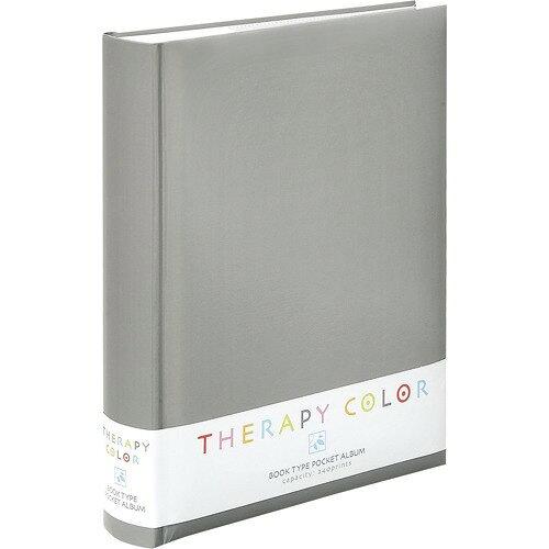 ナカバヤシ セラピーカラー背丸ブック式Pアルバム240クールグレー TCBP-240-CG (1594305)