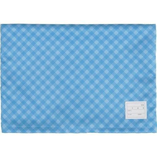 ナカバヤシ 防災ずきん用カバー チェック ブルー BZK-102B (1595091)