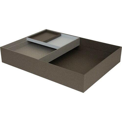 ナカバヤシ haconia卓上トレーA4/グレー HCN-TTLA4GY (1902279)