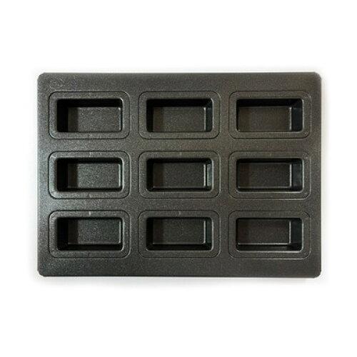 松永製作所(Matsunaga) 松永製作所 MBテフロン加工 深型フィナンシェ天板9P MS111 (1806031)