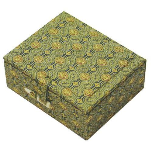 スギウラ 錦布印箱 三顆 大・HG13-4 (2242817)