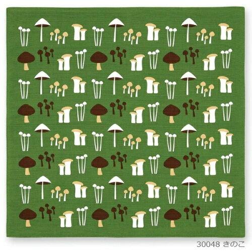 Japanese Wrapping Cloths - 宮本 おかみさん 小風呂敷 50cm きのこ 30048 (1767399)