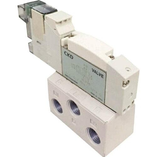 CKD 電磁弁 パイロット式5ポート弁 4GBシリーズ 4.3C Rc1/4 DC24V (4GB310R083 8527)