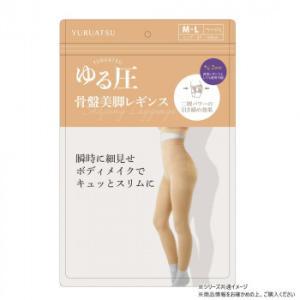 グローバル・ジャパン ゆる圧骨盤美脚レギンス M-L ベージュ (2050220)