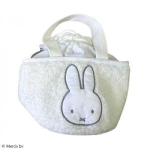 樂天商城 - ベルコット miffy(ミッフィー) 巾着マグポーチ WH MF-3268 (1893548)