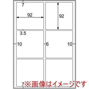 ヒサゴ HISAGO 屋外用ラベル 油面・粗い面対応 A4 6面 余白あり (KLPAB700S 6225)