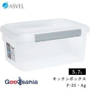 アスベル(Asvel) ASVEL 食品用容器 キッチンボックス F-25・Ag (761805 1346)