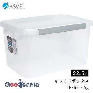 アスベル(Asvel) ASVEL 食品用容器 キッチンボックス NF-55・Ag (762406 1346)
