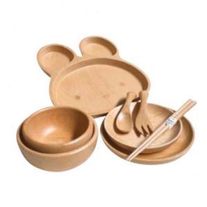 丸十 キッズ8点セット 箱入 うさぎ 6V44-11 (1861298)