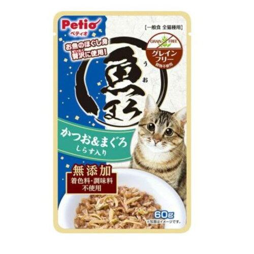 ペティオ (Petio) 魚まろかつお＆まぐろ60g×4袋入