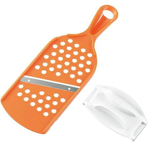 下村工業(Shimomura Kougyou) 【日本製】玉ねぎのスライスや大根おろしに。フルベジ スライサー＆おろし FV-633 (1452013)【入数:60】