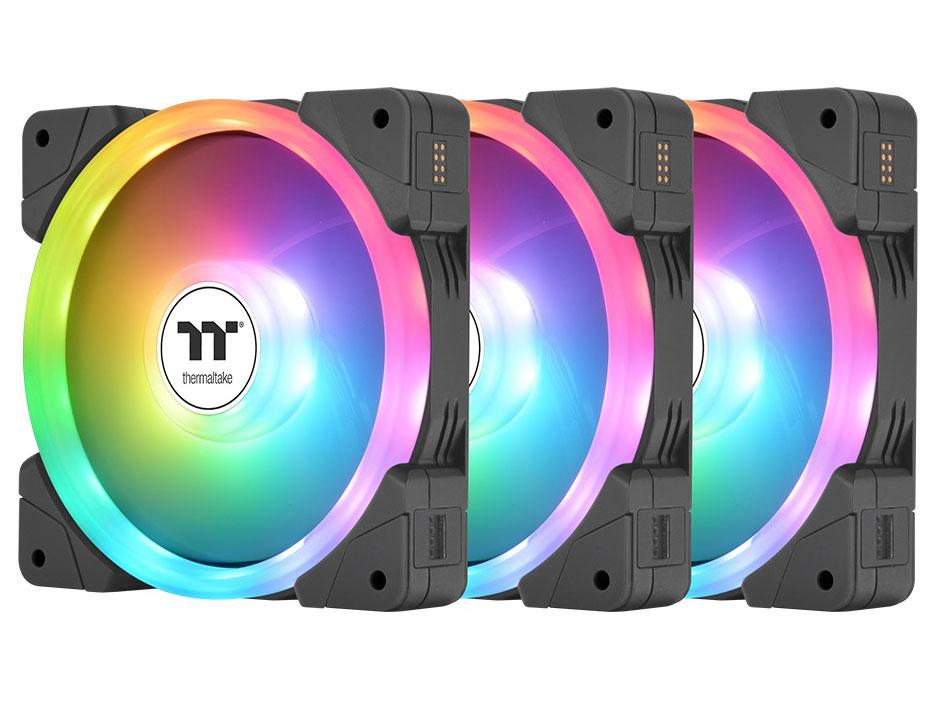 &nbsp;メーカー&nbsp;Thermaltake&nbsp;商品カテゴリ&nbsp;冷却パーツ・ファン＞ケースファン&nbsp;発送目安&nbsp;1週間以内に発送予定&nbsp;お支払方法&nbsp;銀行振込・クレジットカード&nbsp;送料&nbsp;送料無料&nbsp;特記事項&nbsp;&nbsp;その他&nbsp;※※※※※※※※※※※※※※※※※ 仕様 ※※※※※※※※※※※※※※※※※ファンサイズ 120 mm角最大回転数 2000 rpmPWM ○コネクタ 4pinLEDライティング対応 ○ファンブレード取り外し可 ○耐久性 MTBF：4万時間(25℃)個数 3 個幅x高さx厚さ 120x120x25 mm