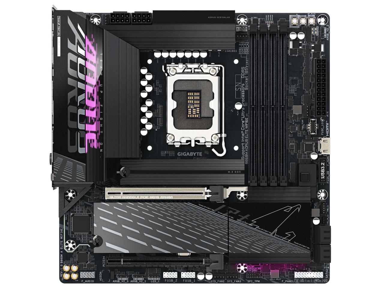 GIGABYTE B860M A ELITE WIFI6E