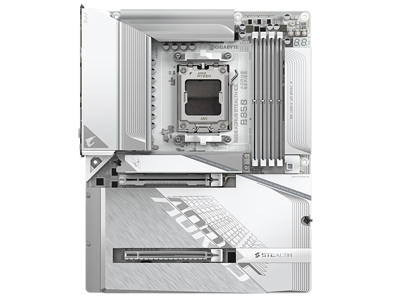 GIGABYTE B850 A STEALTH ICE