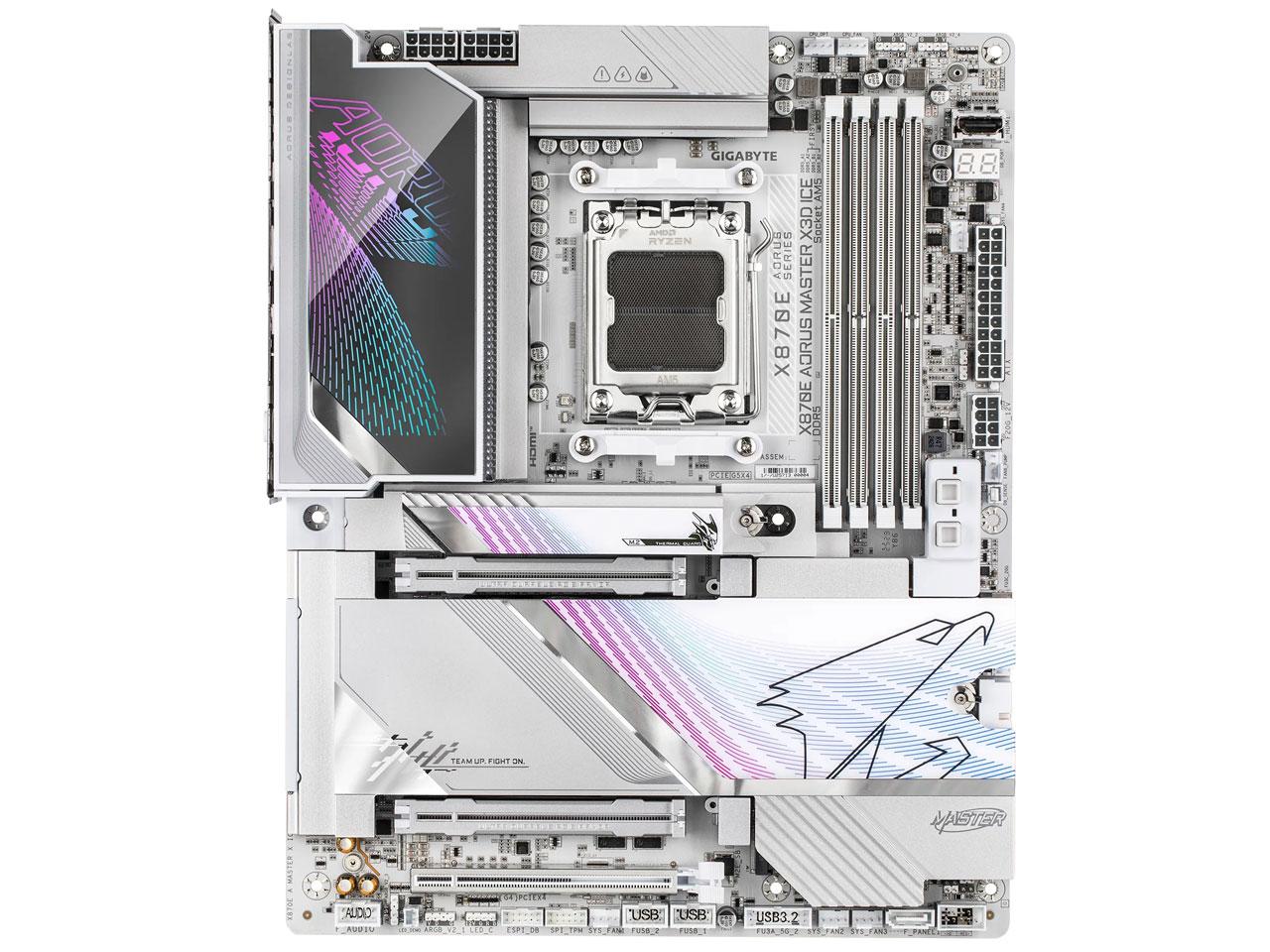 Motherboards - GIGABYTE X870E A MASTER X ICE