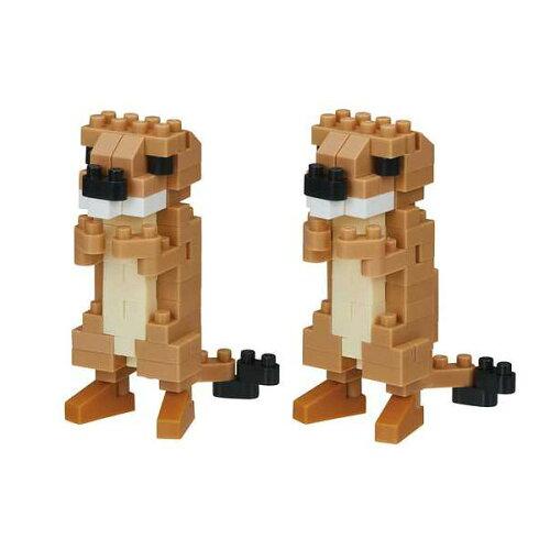 益智玩具 - カワダ NBC_309 ナノブロック プレーリードッグ