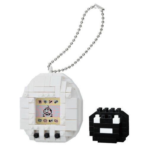 カワダ NBCC_237 ナノブロック 初代たまごっち (白)