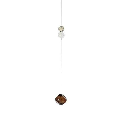 00370419 トーソー(TOSO) カーテンアクセサリー ラインドロップA100 セピア 1本 (2256657)