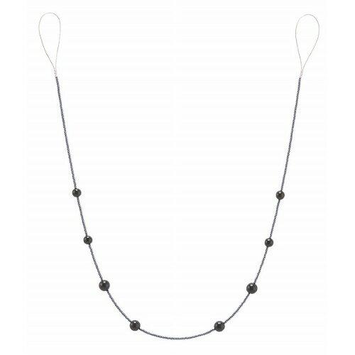 00390076 トーソー(TOSO) カーテン用ワイヤータッセル T65 ブラック 1本 (2256700)