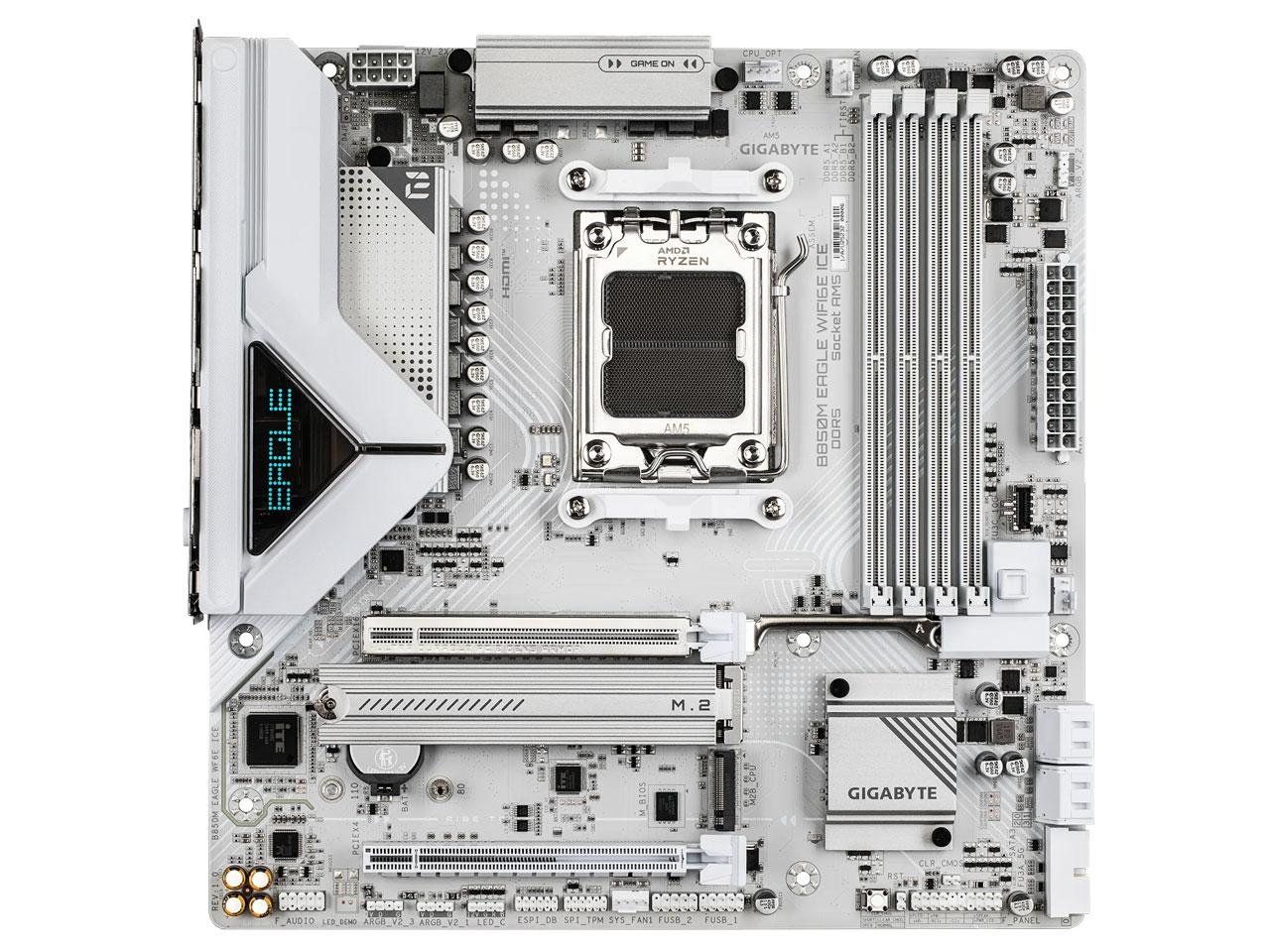 GIGABYTE B850M EAGLE WF6E ICE