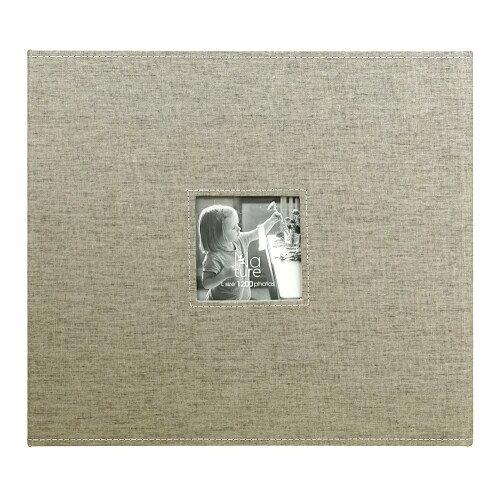 Rakuten - 万丈 メガアルバム 1200 Nature リネングレー 106-569 (1995967)