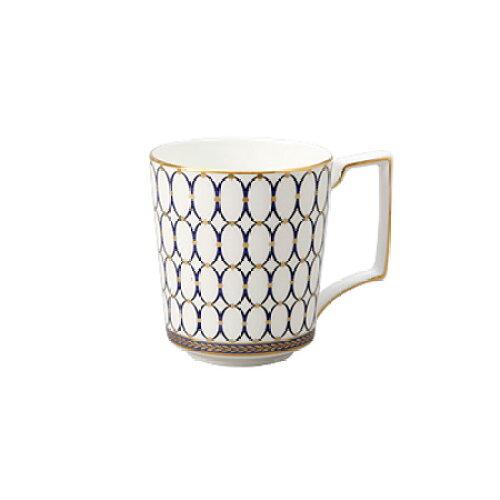 Fiskars(フィスカース) (B) Wedgwood ウェッジウッド ルネッサンス ゴールド マグ ブルー 5C107408599 (2284730)