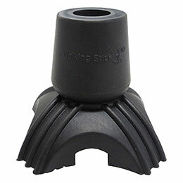 フジホーム ステッキ(杖)先端用 替えゴム 滑りにくい先ゴム4点DXミニ16mm用 濡れた路面でも安心 WB5308