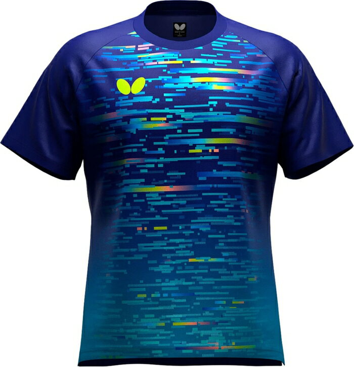 BUTTERFLY バタフライ TAMASU タマス キリアル・Tシャツ (47200) [色 : ブルー] [サイズ : M]