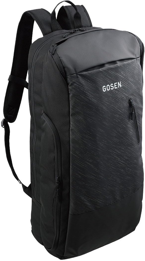 ゴーセン ラケットバックパック_TOWNUSE (BA25TRB) [色 : ブラック]