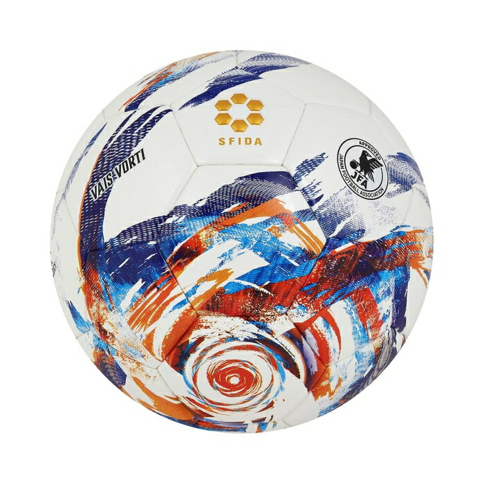 Balls - SFIDA(スフィーダ) VAIS_VORTI_JR_サッカー4ゴウ (SB25VV03) [色 : WHT/BLU] [サイズ : 4]