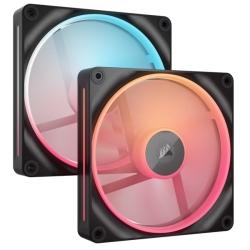 コルセア PCケースファン iCUE LINK LX140-R RGB Dual Fans Reverse Starter Kit