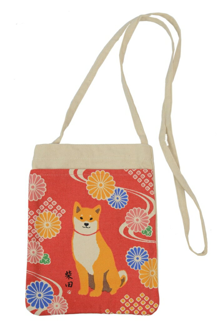 Rakuten - フレンズヒル(Friendshill) フレンズヒル ミニショルダーバッグ キクモヨウシバタ レッド YW-254-316 (2087592)