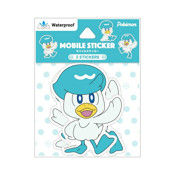 グルマンディーズ ポケットモンスター モバイルステッカー クワッス POKE-840K (2026572)