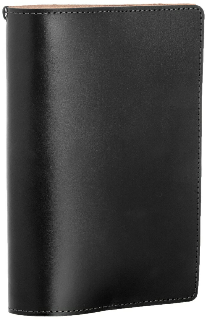 其它 - 優美社産業 優美社 B006-00 牛革ブックカバー L ブラック (1910367)