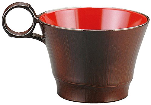 Rakuten - 福井クラフト(Fukui Craft) 福井クラフト TAトッティー竹型椀(親)すす竹内朱 31000286 (1874566)