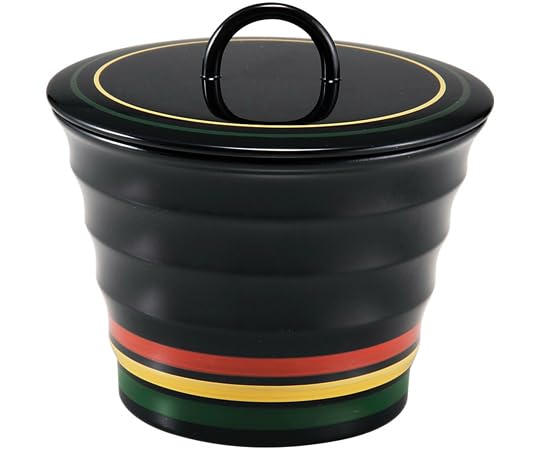 福井クラフト(Fukui Craft) (食洗機対応)リングロクロ目椀 黒/歌舞伎(内黒) 33710380 (2042581)