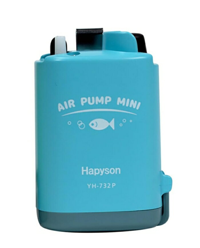 山田電器工業 YH-732P-B 乾電池式エアーポンプ ミニ ブルー