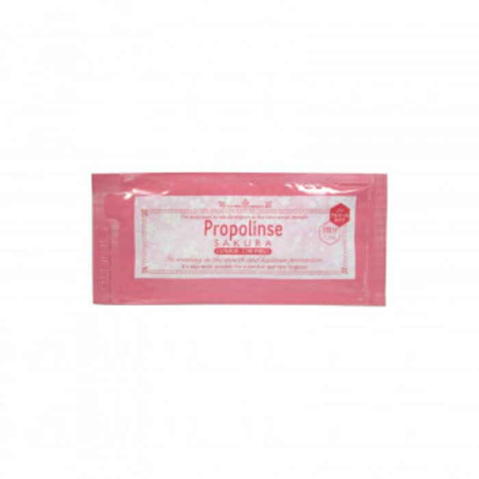 ピエラス プロポリンス ハンディパウチ 12ml(1袋)×100袋 サクラ (1791328)