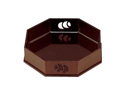 福井クラフト(Fukui Craft) 福井クラフト 6.5寸ツボツボ八角盛器 溜 51306050 (1876831)