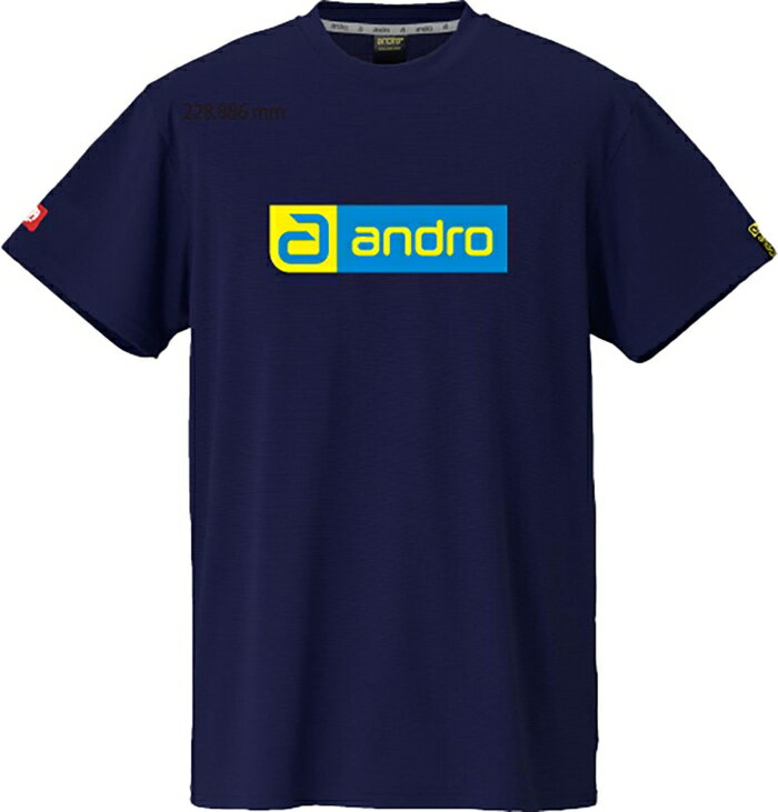 Other - andro(アンドロ) ナパTシャツ_デオ_CB_ネイビー/シアン (300023061) [サイズ : S]